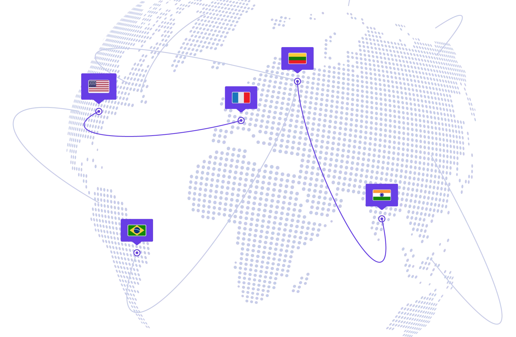 Datacenters por todo o mundo