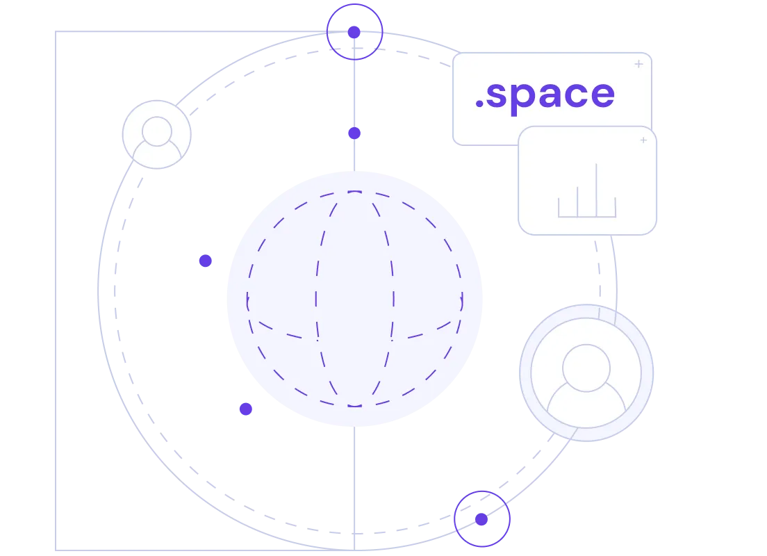 Quais são os benefícios dos domínios .space?